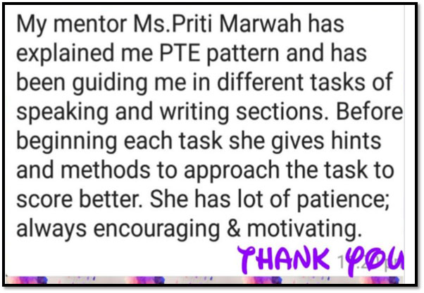 Student feedback image 8 published by IELTS Gurukul