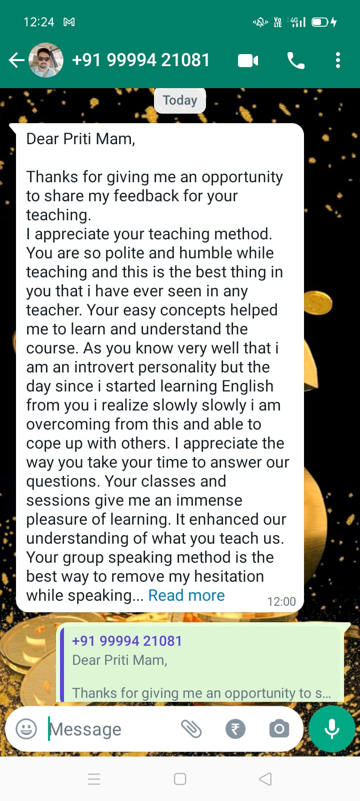Student feedback image 24 published by IELTS Gurukul